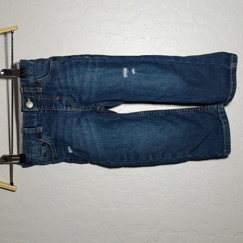 Levis 514 Straight 18M Distressed Jeans Elastic Waist